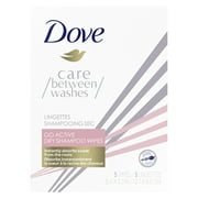 Dove Care Between Washes Dry Shampoo Sheets Go Active 5 Sheets