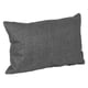 thumbnail image 3 of Cojin Riñonera Decorativa Rectangular Set de 2 Belucci Steel Gris Oscuro, 3 of 4