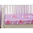 thumbnail image 7 of EVERYDAY KIDS 2 Pack Fitted Girls Crib Sheet - Unicorns/Hot Pink, 7 of 7