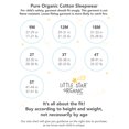 thumbnail image 4 of Little Star Organic Snug Fit Stretchie Footie Pajamas, 2pk (Baby Girls & Toddler Girls), 4 of 5