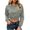 *Gray, variant on VBVC Women's Crew Neck Cropped Sweatshirt , Stretchy Long Sleeve Pullover For Women , Ladies' Drop Shoulder Top with Pockets, S-2XL