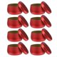 thumbnail image 3 of 8pcs Tea Tin Can Round Candle Candy Storage Box Craft Beads Jewelry Canister Box, 3 of 3