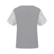 thumbnail image 5 of ICHUANYI Clearance Women Fashion Summer Sexy Fold Printed Regular Women Short Sleeves V Neck Button Top(Gray, XL) ICHUANYI WER2023081015194, 5 of 5