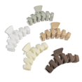 thumbnail image 1 of Large hair clip, 4.5 inch large non-slip claw clip, 5 colors of perfect grip, comfortable, elegant and beautiful, 1 of 5