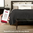 thumbnail image 6 of Sunbeam Loftec Wi-Fi Connected Electric Heated Blanket, Slate, Full, 6 of 10