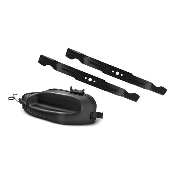 EGO ZT4204L Mower Mulch Kit for EGO 42'' Zero Turn Riding Mower - Blades and Mulch Plug, Black, (AMP4200K)