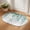 Sage Green, variant on Oval Door Mat 24"x36", Red White Plaid Large Absorbent Non Slip Front Entrance Rug, Modern Farmhouse Buffalo Check Gingham Diatomaceous Welcome Mat for Indoor Double Door Garage Entryway Living Room
