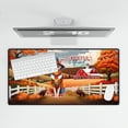 thumbnail image 4 of Thanksgiving Sphynx Pilgrim Grateful, Thankful, Blessed Fall Welcome Desk Mat Full Keyboard Mouse Pad Cat Lover Kitten Owner Gifts Idea Large Mousepad - 00021, 4 of 5