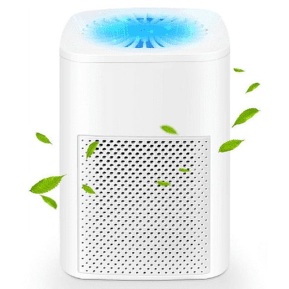 Air Purifiers for Allergies and Asthma,AILKIN Gonrair Air Cleaner for Home,Bedroom,Dust,Pets,Indoor,Office,Small Room,Mini Portable Desktop Air Purifier for Smoke Odor