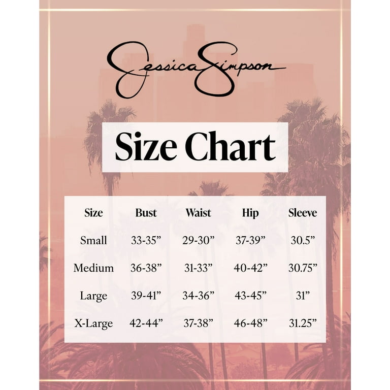 Jessica simpson size chart shoes deals