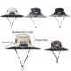thumbnail image 4 of Sombrero de vaquero Moyic con ventilador solar Carga USB, 4 of 6
