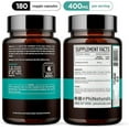 thumbnail image 3 of Magnesium Citrate Powder Capsules 400mg Supplement (Pack of 4) by Phi Naturals, 3 of 3