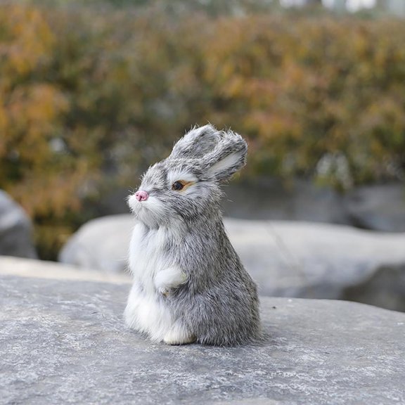 Kayannuo Christmas Toys Simulation Easter Plush Rabbit Toy Cute Rabbit Doll Home Decoration Gift
