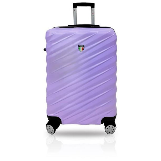 TUCCI T032428inLTPKPUR 28 in. Storto T0324 ABS CarryOn Luggage