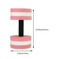thumbnail image 3 of Aqua Fitness Barbells Foam Dumbbells for Pool Resistance Exercise, 3 of 6
