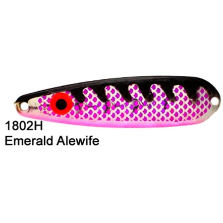 Dreamweaver Lures Trolling Holo Alewife Fishing Spoon Lure