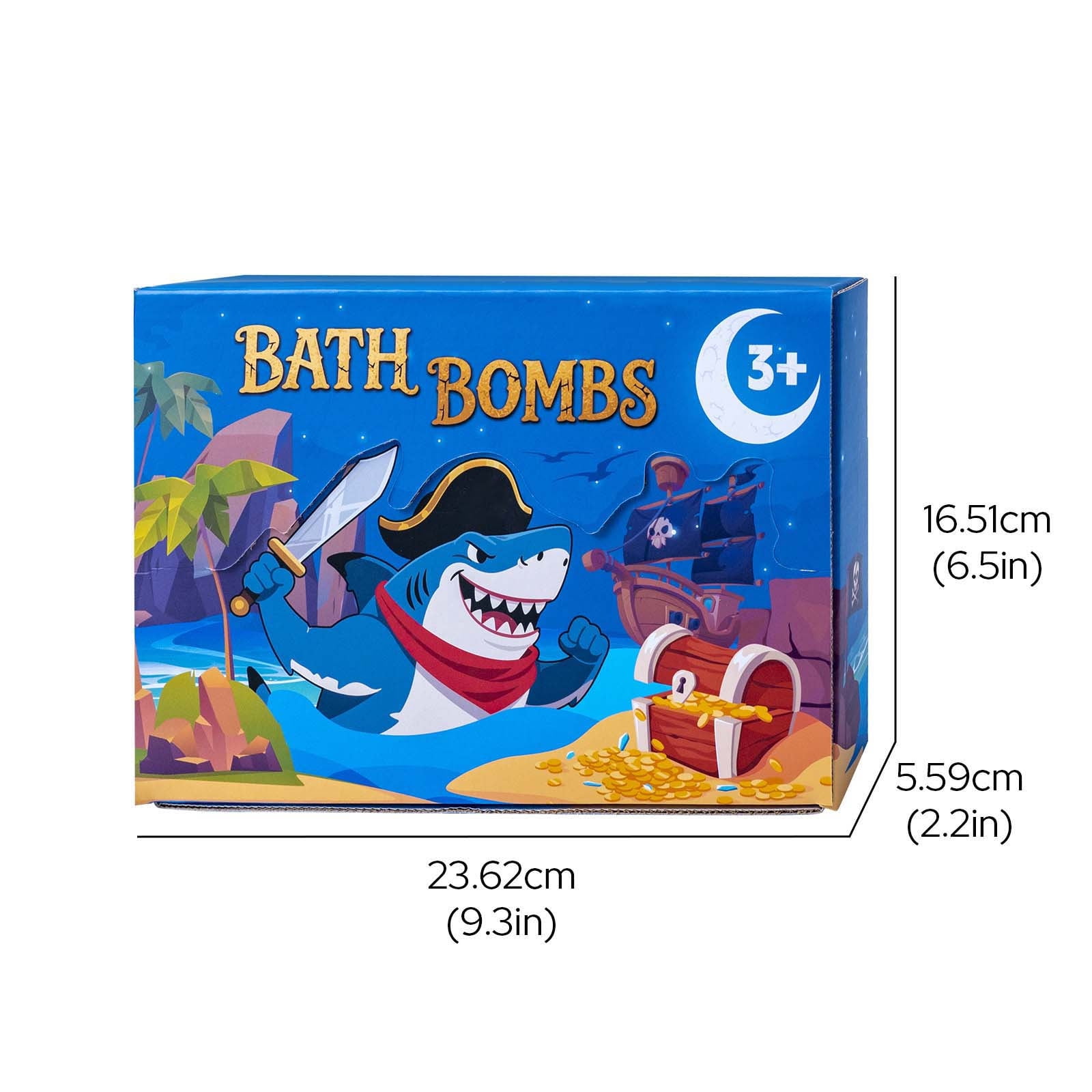9 Pcs Bath Bombs for Kids with Toy Inside, Organic Colorful Bubble Bath for Kids Safe, Ocean Bath Fizzies for Birthday Presents and Daily Bath Time Fun - Natural Formula with Surprise Toys