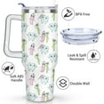 thumbnail image 3 of 40oz Dentist Tumbler with Handle & Straw - Insulated Stainless Steel Travel Mug,Leakproof,Cup Holder Friendly,Dishwasher Safe,for Hot/Cold Drinks., 3 of 9