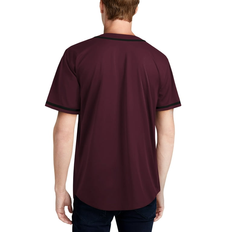 Ma Croix Mens Contrast Raglan Short Sleeve Baseball T Shirts, Men's, Size: Medium