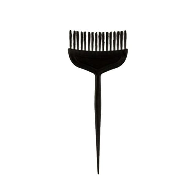 Cepillo de peluquería negro para teñir, suave, para mechas y permanentes en peluquería