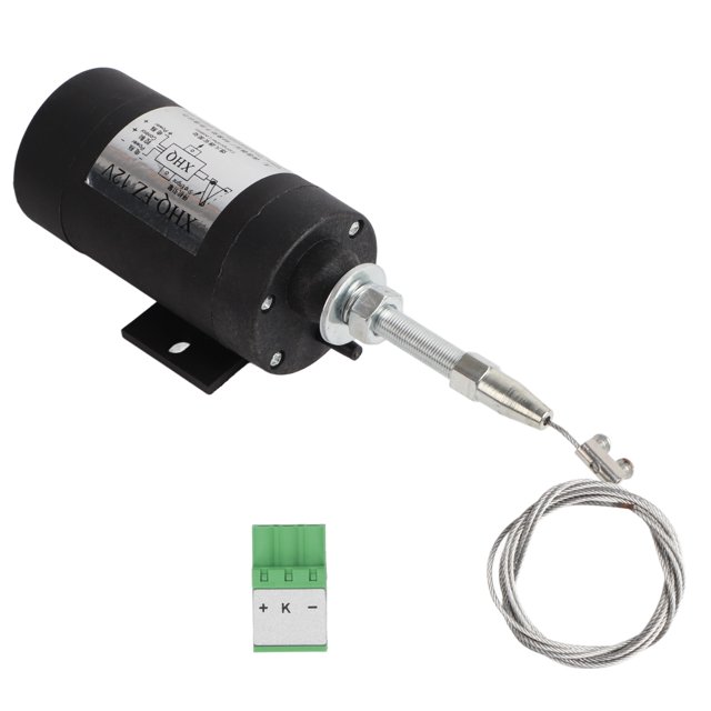 Válvula de parada del motor, corriente de trabajo baja, protección contra sobrecarga, válvula solenoide de cierre de combustible para motor diésel
