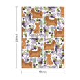 thumbnail image 3 of 6 Pcs Funny Kitchen Towels,Yorkie Dog and Flower Florals Microfiber Dish Towels,Kitchen Tea Towels,Kitchen Towel Set (18" X 26"), 3 of 3