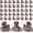 Skeleton Duck, variant on Minzimin 30 Pcs Mini Resin Red Cardinal Bird Figurines, Christmas Miniature Cardinal Figurines Decor, Tiny Red Birds Ornaments for Christmas Garden Tree Home Table Decor Vase Filler Party Favors