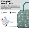 thumbnail image 3 of Womens LightBlue Cartoon Dinosaurs Cacti Pattern Lunch Box for Work,Insulated Lunch Bag for Women,Loncheras Para Mujer,Leakproof Adult Lunch Bag for Work,Beach,Travel,Picnic,Camping, 3 of 7