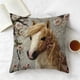 thumbnail image 2 of Casa Sofá Sala de Estar Cobertura Corta de Almohada de Peluche de Caballo 45x45cm, Decoración Bordada Linda, Almohadas para el Sofá Sala de Estar, 2 of 6