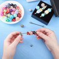 thumbnail image 4 of 30 Pcs Beadable Keychain Bars Blanks Keychain Making Supplies for DIY Crafts Jewelry Making Keychain Bars Accessories, 4 of 6