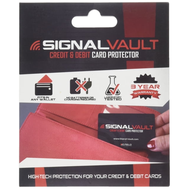 SignalVault Credit & Debit Card Protector - As Seen On Shark Tank