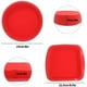 thumbnail image 5 of Juego de 2, Molde para hornear pastel de silicona, Molde para pastel de 8.5 pulgadas, forma cuadrada findTop y Molde para hornear, antiadherente, forma redonda, 9 pulgadas, rojo, 5 of 5