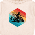 thumbnail image 3 of Inktastic Four Wheeling Atv off Roading Retro Toddler Hoodie, 3 of 4