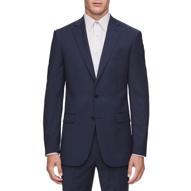 DKNY DIROPD4W0022, Pantalones de vestir para Hombre, Azul marino sólido, 30W x 29L