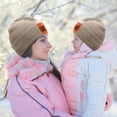 thumbnail image 6 of HaoXun Customized Knitted Beanie Hat - Solid Color Brimless Cap with Personalized Leather Label for Winter Warmth and Fashion Accessory, 6 of 9