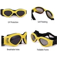 thumbnail image 4 of Gafas para perros, gafas de sol para mascotas, gafas plegables para perros, gafas de sol con protección UV (amarillo), 4 of 5