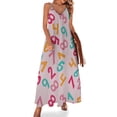 thumbnail image 1 of Vestido sin mangas con números para niños Vestido vintage para mujer Vestido de verano 2024 Vestido de fiesta de lujo para mujer Vestidos con mangas largas, 1 of 7