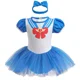 thumbnail image 1 of Ropa De bebé recién nacido, pelele para niña, tutú De dibujos animados, vestido De princesa Elsa bella De Frozen, vestidos De primer cumpleaños, 1 of 4