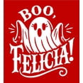 thumbnail image 5 of Boo Ghost Felicia Adult Red Crew Neck Short Sleeve Tee-XXL, 5 of 5
