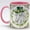 Accent Mug - As image, variant on Lucky Unicorn St Patrick's Day Ceramic Mug, Stained Glass Shamrock Celtic Fantasy Horse Coffee Cup, Irish Green Holiday Gift for Women Men Friends Family