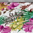 thumbnail image 5 of Floral Dog Crate Cover, Continuous Exotic Nature Pattern with Tropical Flowers Bushes and Leaves, Easy to Use Pet Kennel Cover Small Dogs Puppies Kittens, 7 Sizes, Multicolor, by Ambesonne, 5 of 6