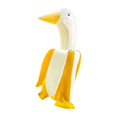 thumbnail image 1 of Estatua de pato banana, fruta decorativa, animales, regalo para el alféizar de la oficina, mueble de TV amarillo pequeño, 1 of 8