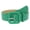 60# Green, variant on Women Leather Belt Candy Color Fashion Square Buckle Belt Ladies Belt for Jeans Pants Dresses Green