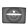 thumbnail image 1 of Embellecedor de altavoz para tablero de instrumentos, de aleación de aluminio, color negro, compatible con Mercedes Benz GLK 2013-2015, 1 of 10