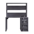 thumbnail image 4 of ACME Cargo Desk & Hutch in Gunmetal, 4 of 5