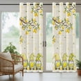 thumbnail image 3 of Outdoor Curtains for Patio Waterproof, Lemon Gnomes Windproof Pravicy Outside Porch Blackout Curtain, Summer Tropical Lemon Fruits Farmhouse Sun Blocking Grommets Curtains 2 Panels 54"x108", 3 of 9