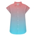 thumbnail image 3 of Trendy Summer Tops Plus Size Womens Black Tops Dressy Casual Short Sleeve Womens Blouses Dressy Casual Plus Size Cute T Shirts For Women Oversized, 3 of 5