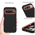 thumbnail image 4 of CoverON For Goolge Pixel 9a Case, Military Grade Heavy Duty Full Body Rugged Phone Cover, Black, 4 of 8