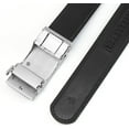 thumbnail image 6 of BOSTANTEN Mens Belt Leather Ratchet Dress Belt with Sliding Adjustable Buckle, Trim to Fit, 6 of 14