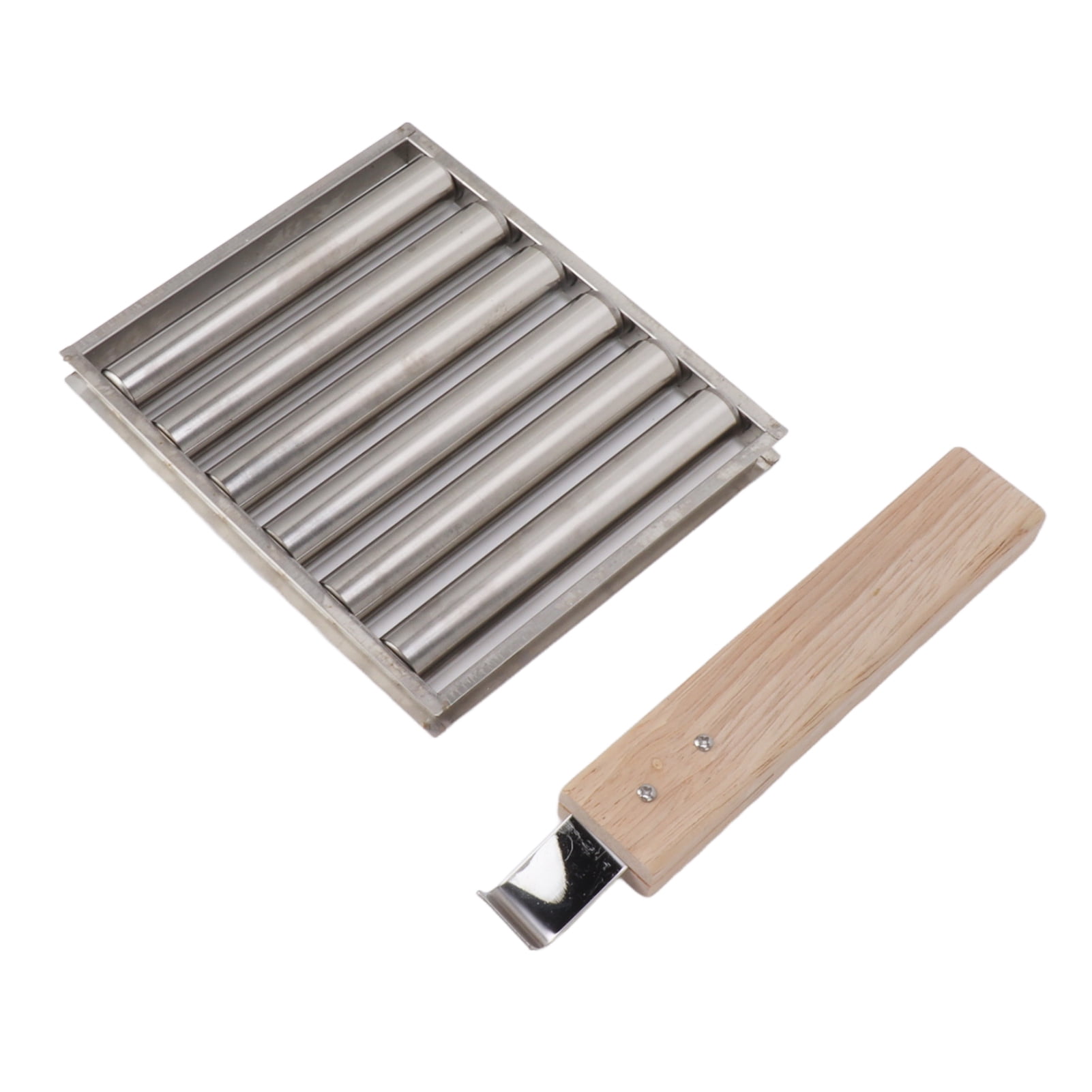 BBQ Hot Dog Griller, Grilled Evenly Stainless Steel Sausage Roller Rack